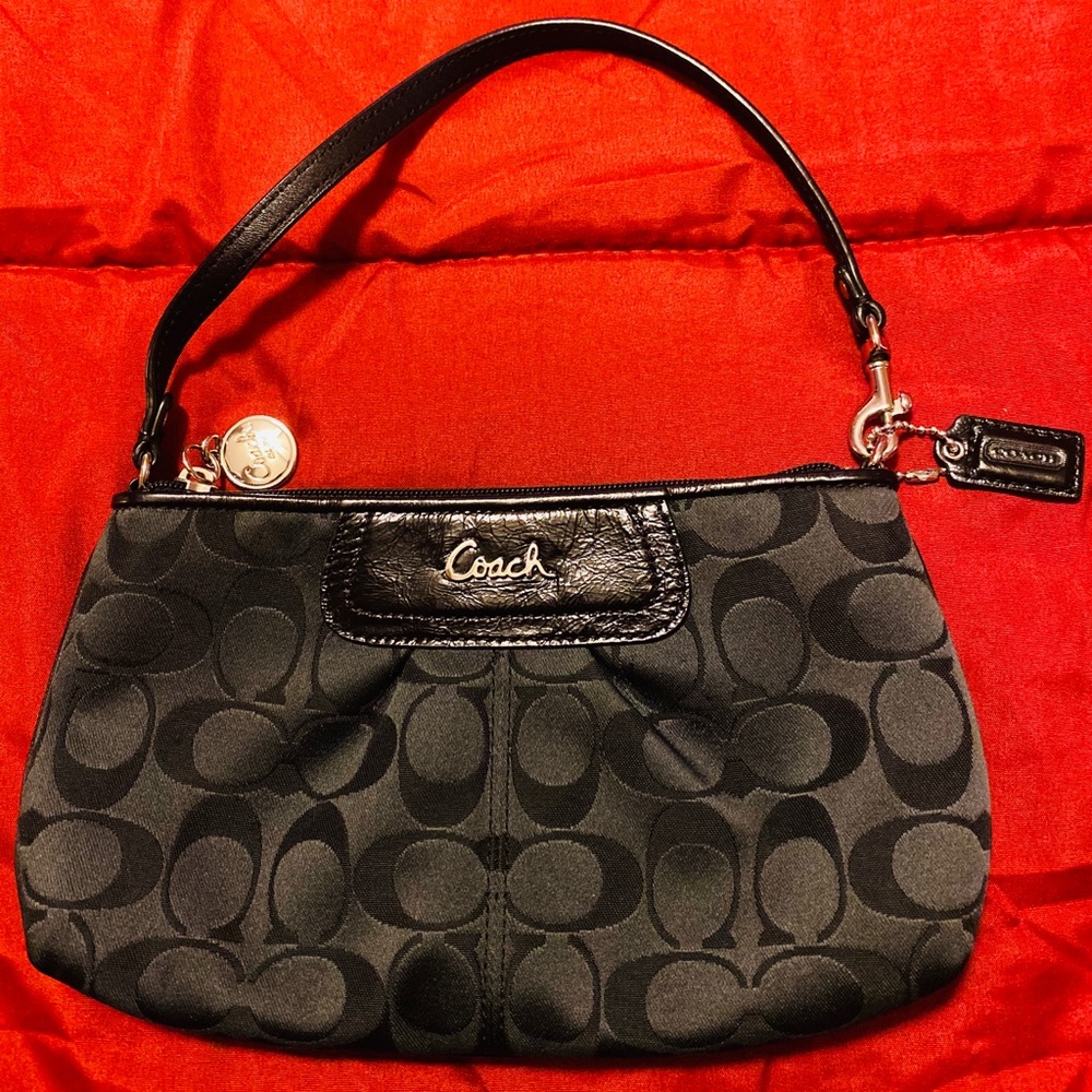 Coach Black Clutch